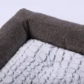 Colchón de mascotas de chenille cama de mascota suave hogar hogar